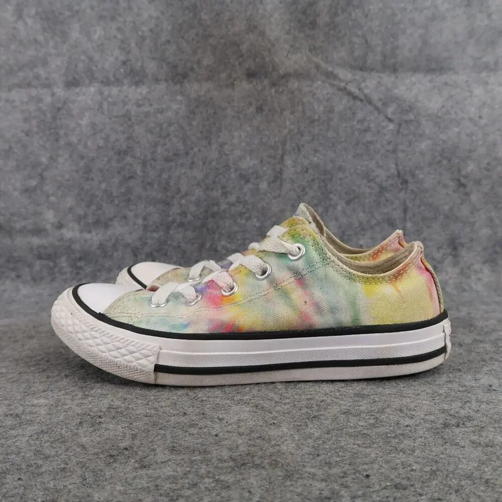 Converse Shoes Kids 13 Sneakers Chuck Taylor All Star Casual Tie Dye Canvas Logo